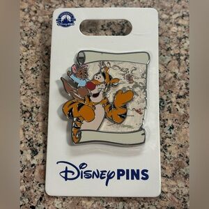 Disney Pin - Winnie the Pooh Character Maps Roo and Tigger
